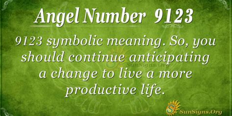 9123 angel number|9123 Angel Number Spiritual Meaning .